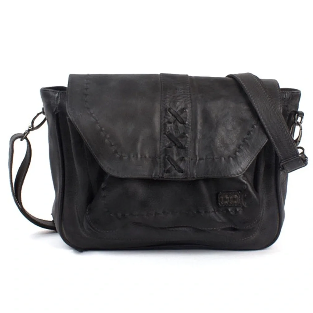 Bed Stu black leather